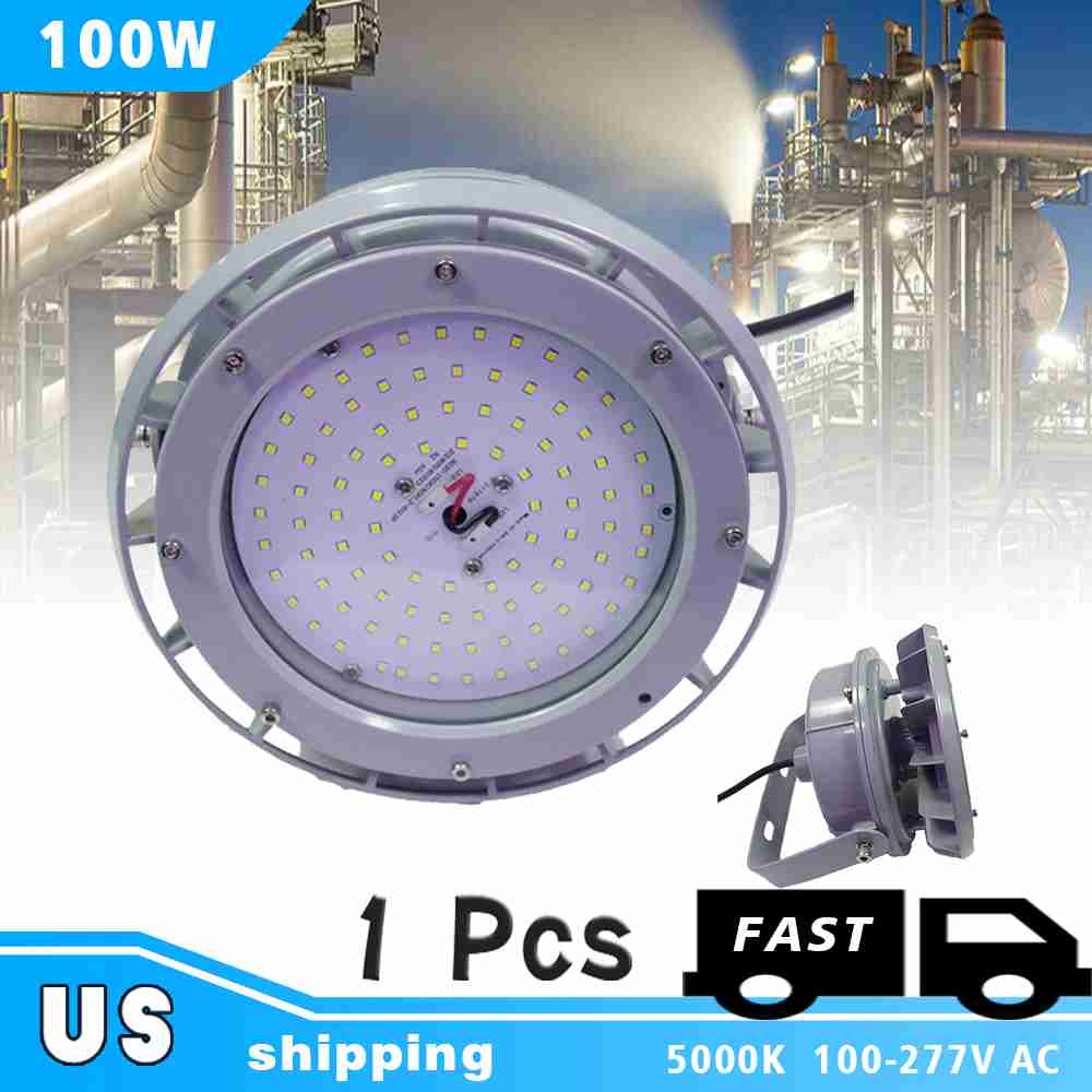 Explosion Proof LED High Bay Lights 100W IP66 5000K 13 500Lm Eco Glxy