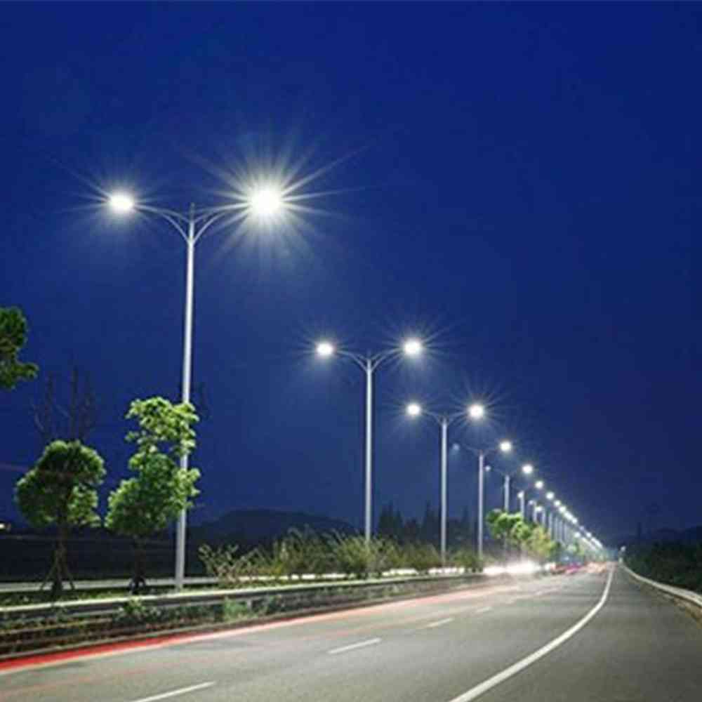 100W LED Pole Light Retrofit 13800lm 5000K with Silver Gray Shape – Eco ...