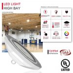 200w UFO Led Lamp 30,000lm with Sosen 0-10V Dimmable Driver (4)