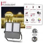 Flood Light LED Warm White 200W IP65 5000K 26,000Lm with 100-277VAC (17)