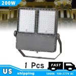 Flood Light LED Warm White 200W IP65 5000K 26,000Lm with 100-277VAC (23)