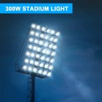 LED Stadium Flood Lights Outdoor 300W IP65 39,000Lm 5700K with 100-277VAC (7)