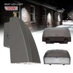 LED Wall Pack 5000K 30W for Parking Lot Lighting with 100-277VAC (14)