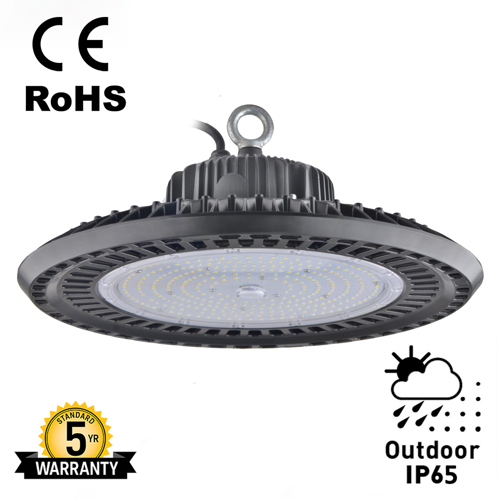 200 Watt LED UFO High Bay Lights-5000K ,Natural white-Hook Mount – Eco Glxy